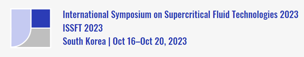 International Symposium on Supercritical Fluid Technologies 2023