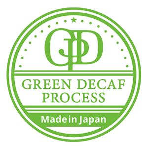 GREEN DECAF PROCESSロゴマーク